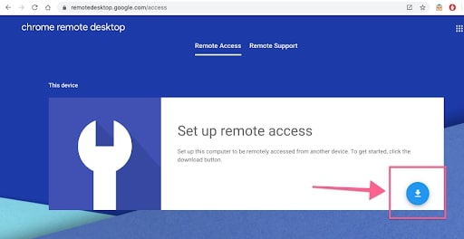 Google Account > Remote Access