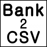 Bank2CSV free download for Mac
