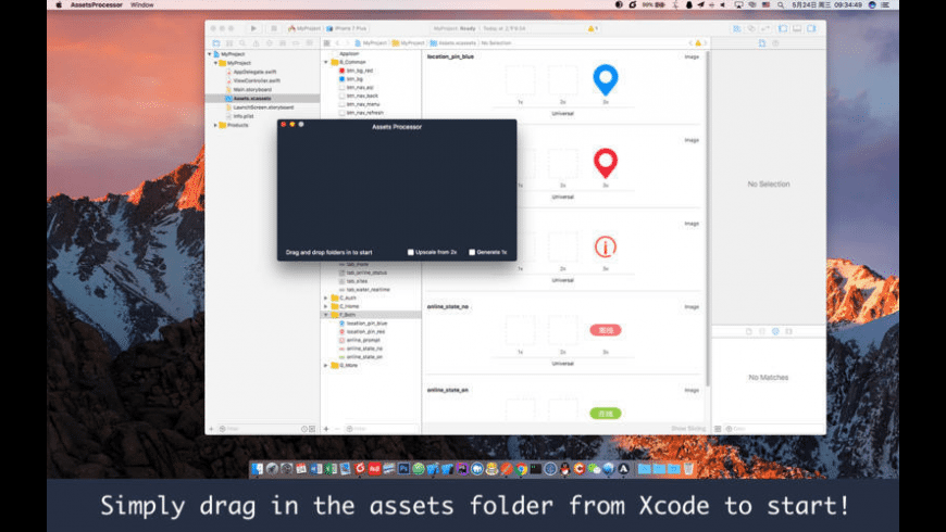 Assets Processor for Mac - review, screenshots