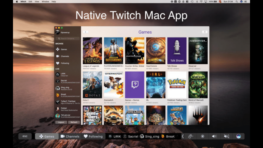Download twitch for mac for free Download twitch for mac for free