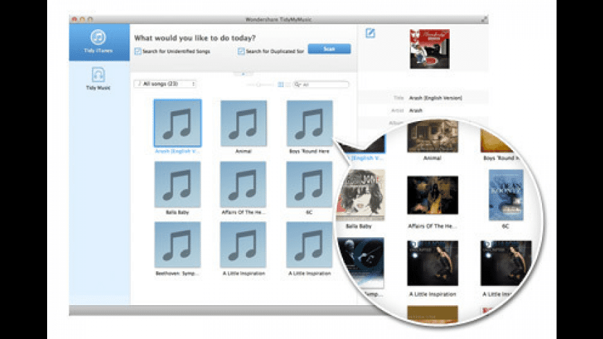 Wondershare tidymymusic review Wondershare tidymymusic review