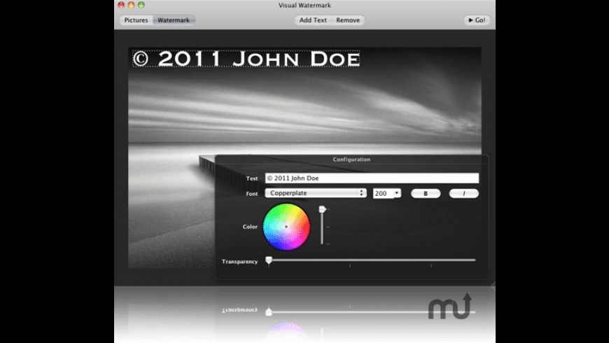 Visual Watermark for Mac - review, screenshots