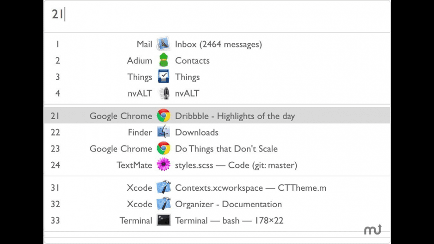 Contexts 3 3 1 – Fast Window Switcher App Contexts 3 3 1 – Fast Window Switcher App