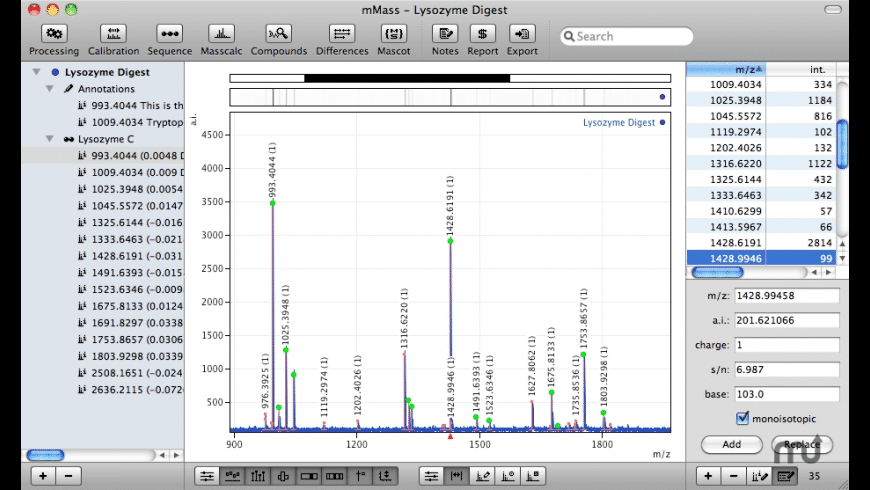 Mmass Download mMass for Mac | MacUpdate