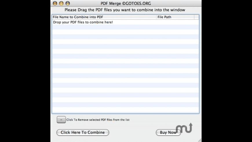 PDF Merge for Mac - review, screenshots