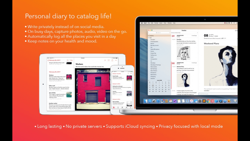 Diary online software mac
