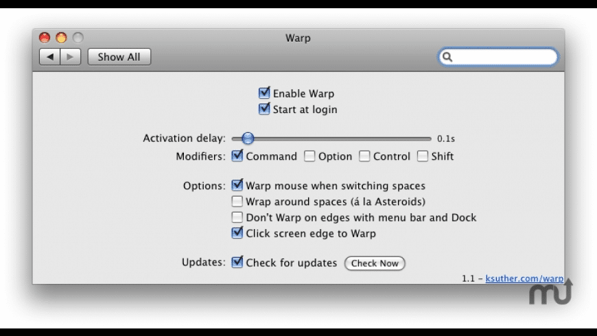 Warp mass effect Warp mass effect