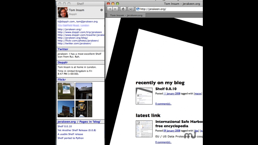 Shelf for Mac - review, screenshots