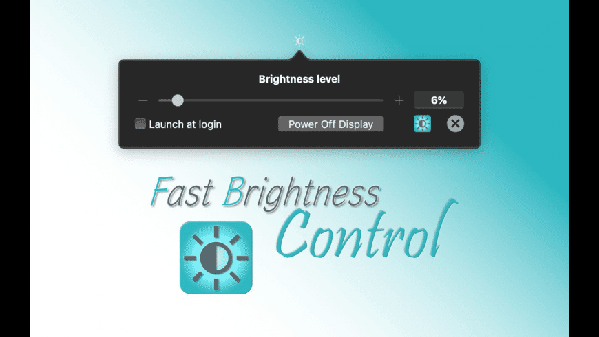 Fast Brightness Control for Mac - review, screenshots