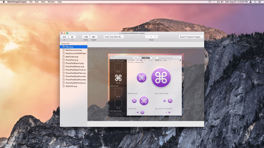 Crop multiple photos Crop multiple photos