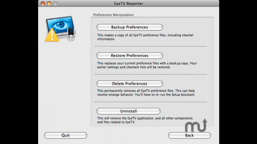 EyeTV Reporter for Mac - review, screenshots