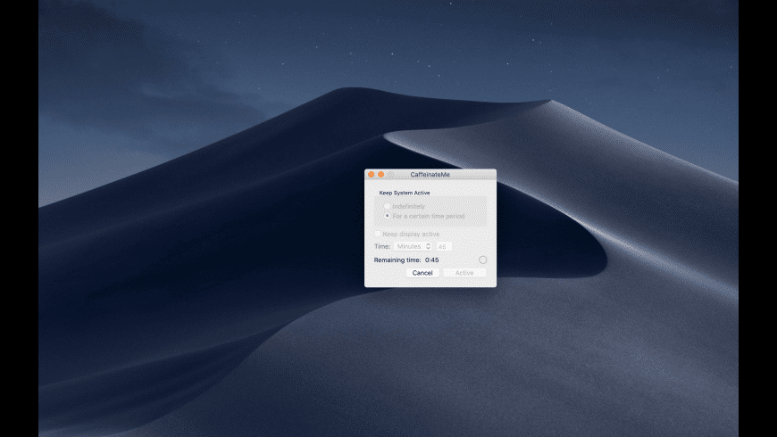 Download CaffeinateMe for Mac | MacUpdate