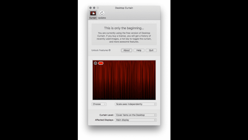 Desktop Curtain For Mac Free Download Version 3 0 9 Macupdate