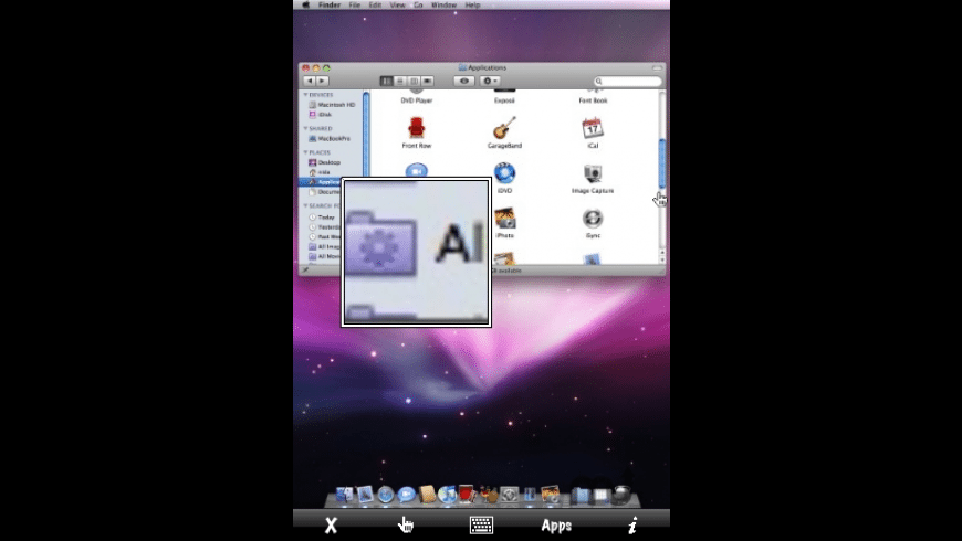 Screen sharing menulet Screen sharing menulet