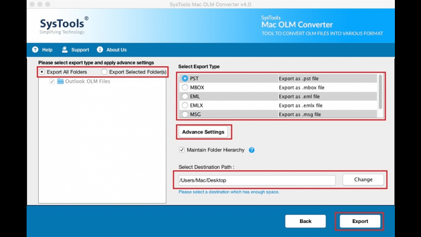 olm converter bitrecover