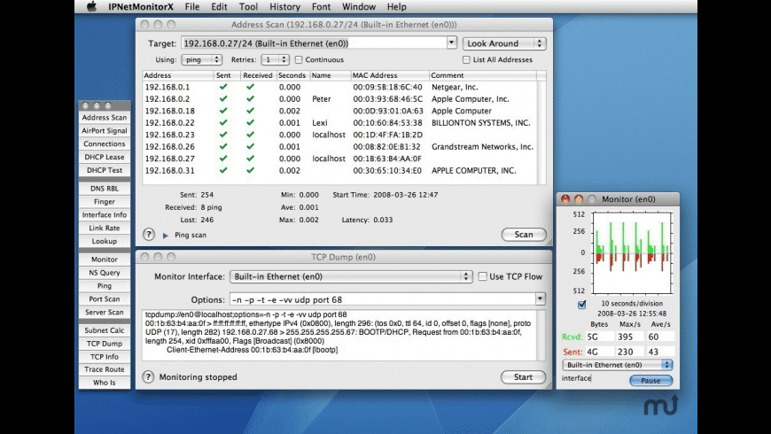 Ip Net Monitor Download IPNetMonitorX for Mac | MacUpdate