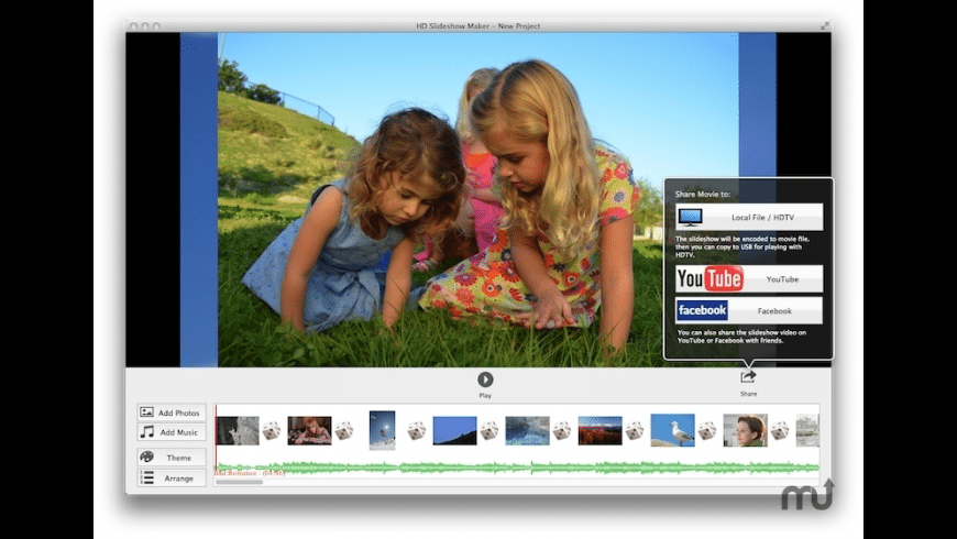 HD Slideshow Maker for Mac - review, screenshots