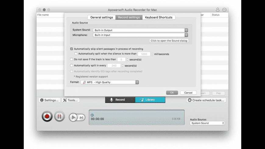 macbook voice recorder