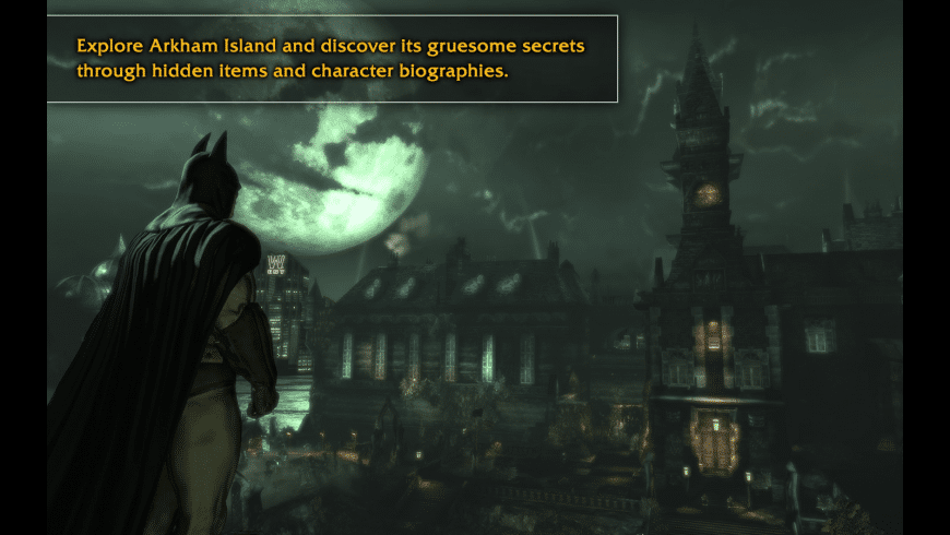 Batman Arkham Asylum for Mac - review, screenshots