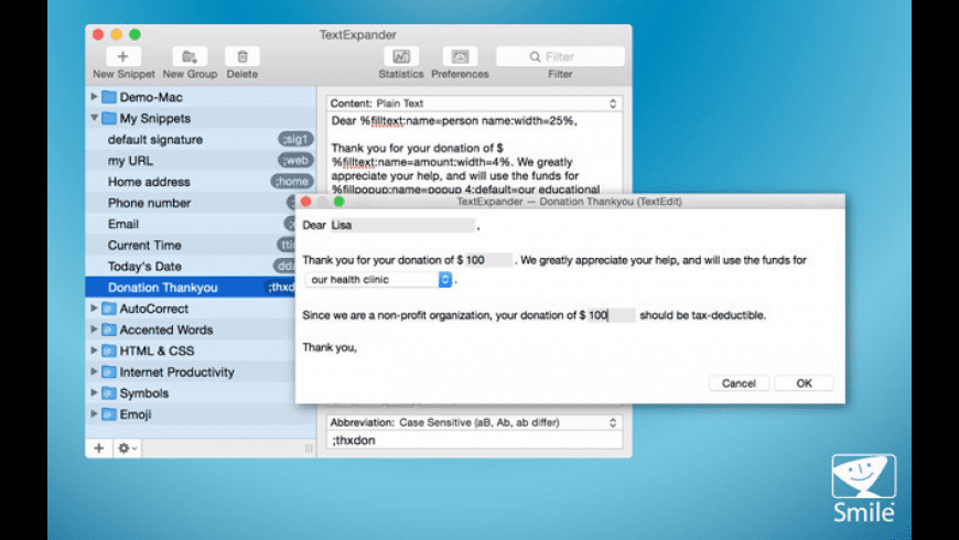 Textexpander 5.1.5 Textexpander 5.1.5