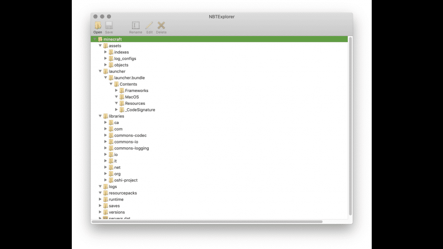 NBTExplorer for Mac - review, screenshots