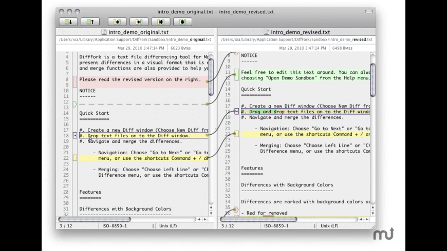 DiffFork for Mac - review, screenshots