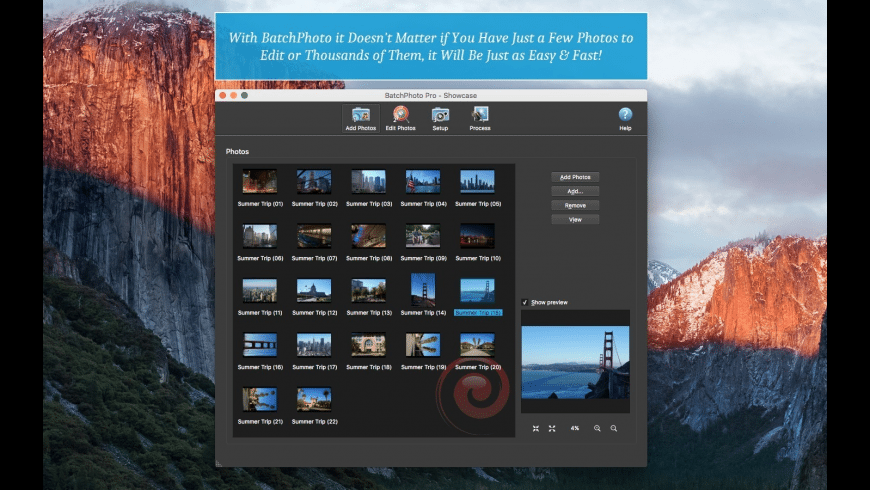 BatchPhoto for Mac - review, screenshots