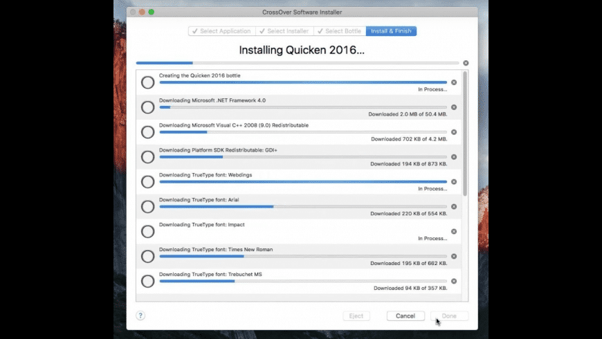 Run windows app in a mac with wine or crossover 2