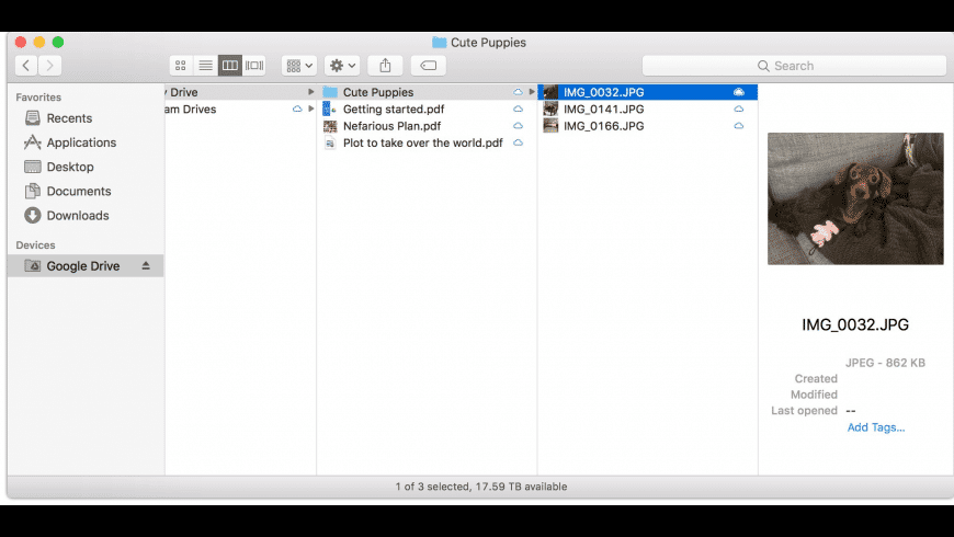 google drive file stream on mac