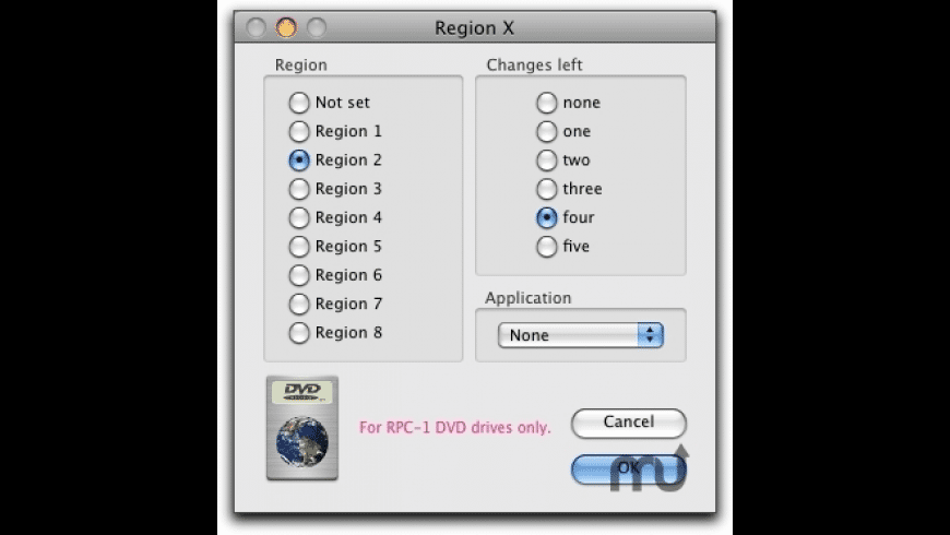 Region X for Mac - review, screenshots