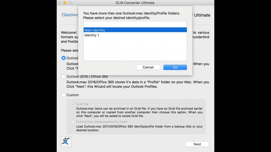 Olm format stands for Olm format stands for