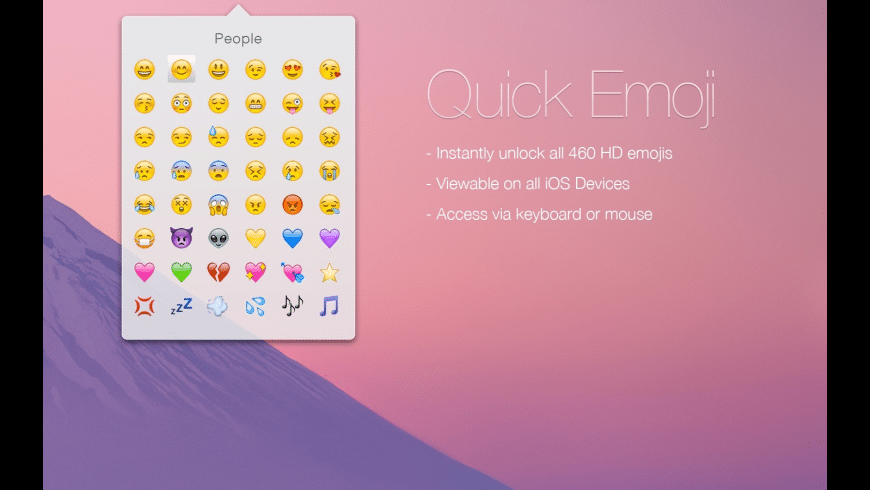 Quick Emoji HD for Mac - review, screenshots