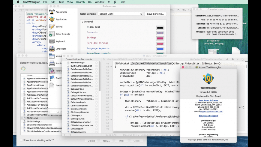 TextWrangler for Mac - review, screenshots