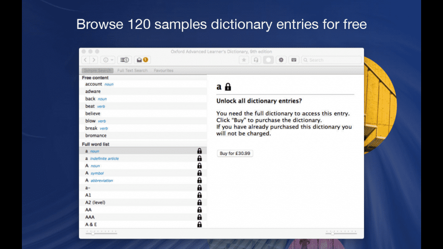 Dictionary Dictionary
