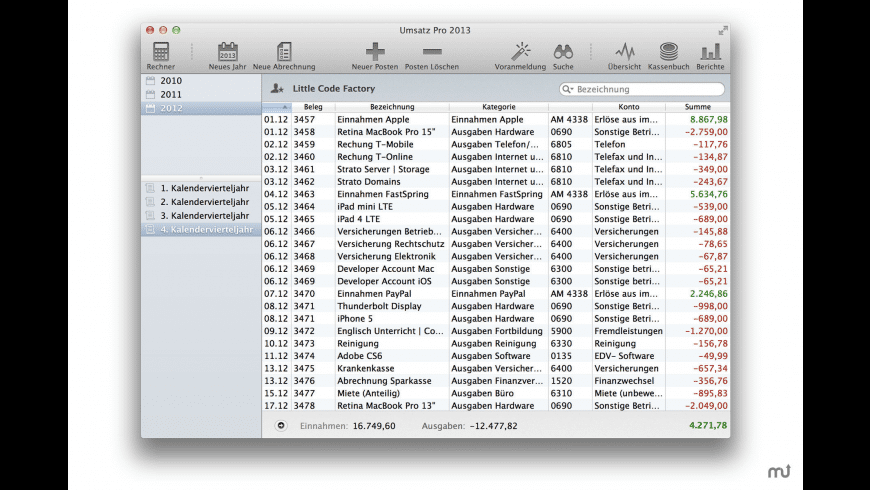 Umsatz Pro For Mac Umsatz Pro For Mac