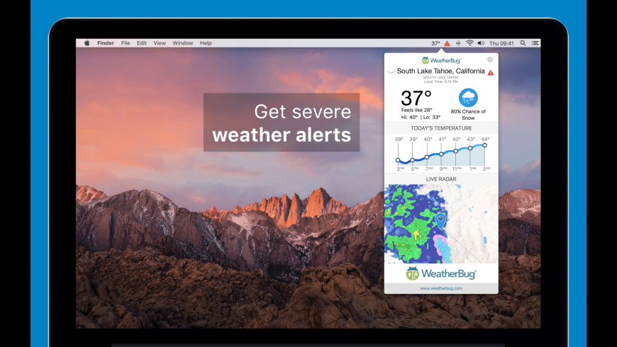 Weatherbug For Mac Weatherbug For Mac