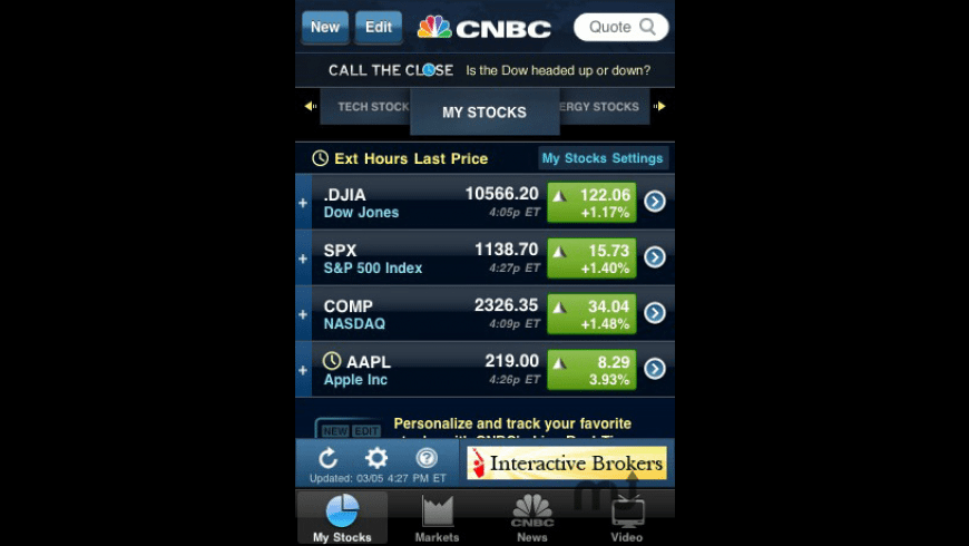 Cnbc Real Time For Mac Free Download Review Latest Version