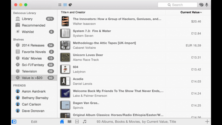Delicious Library Mac Review Delicious Library Mac Review