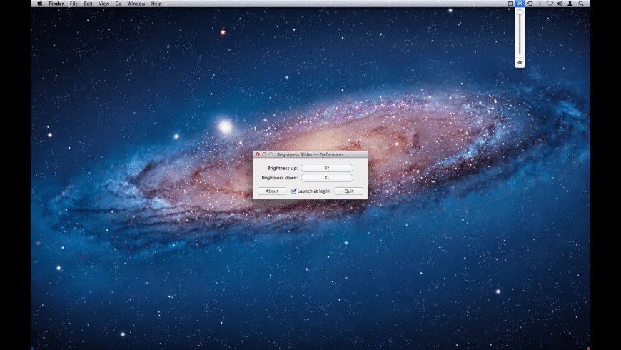 Brightness Slider for Mac - review, screenshots