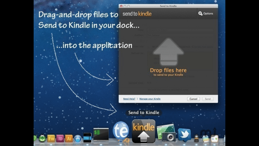 Send to Kindle for Mac - Free Download Version 1.1.1.250 | MacUpdate