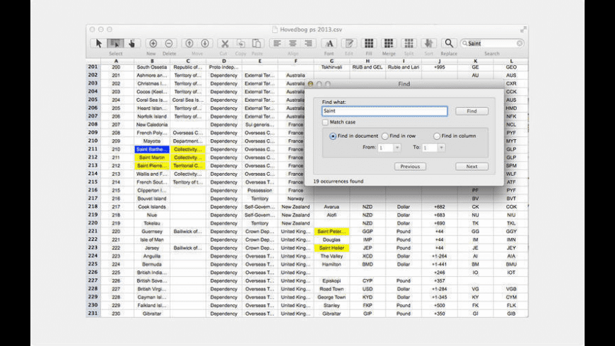 CSV Editor Pro for Mac - review, screenshots