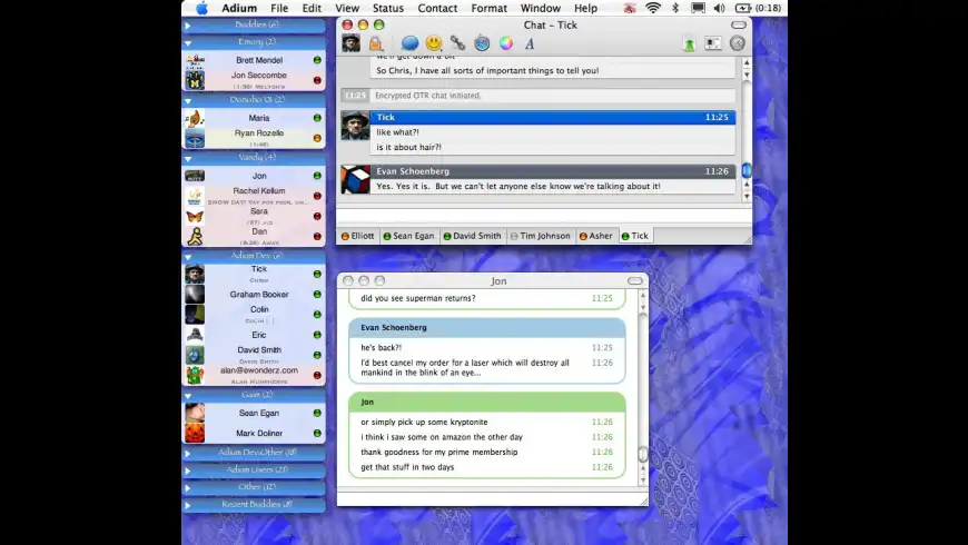 TÉLÉCHARGER ADIUM MAC OS X LION