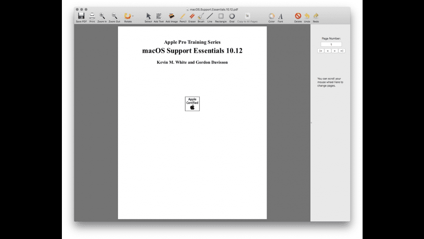 PDF Editor for Mac - review, screenshots