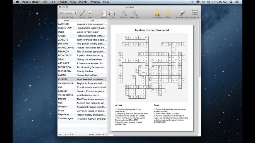 Puzzle Maker for Mac - review, screenshots