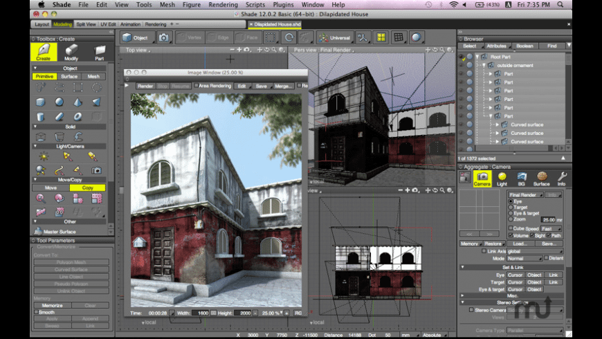 Shade 3D Professional for Mac - review, screenshots