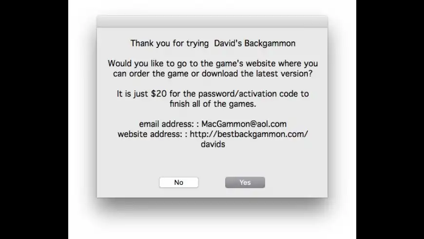Backgammon Backgammon