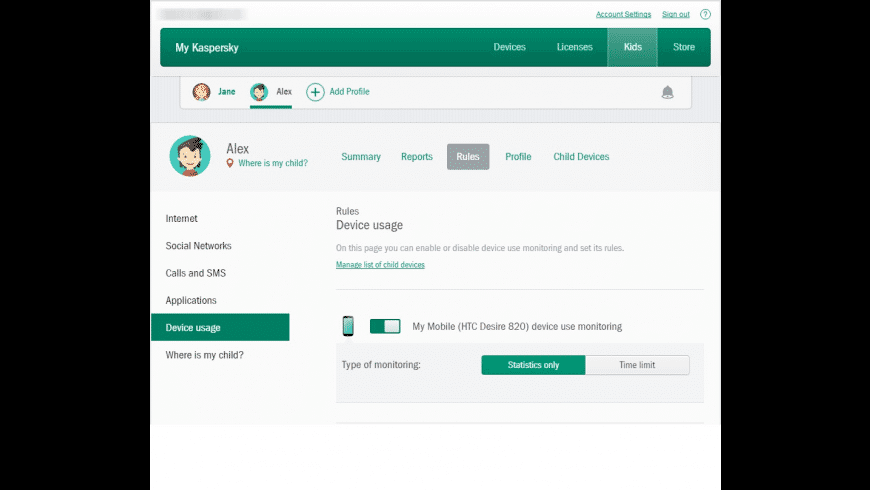 kaspersky safe kids. beta