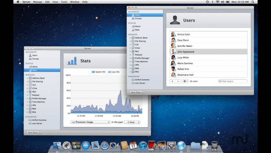 Apple Server Admin Tools for Mac - review, screenshots