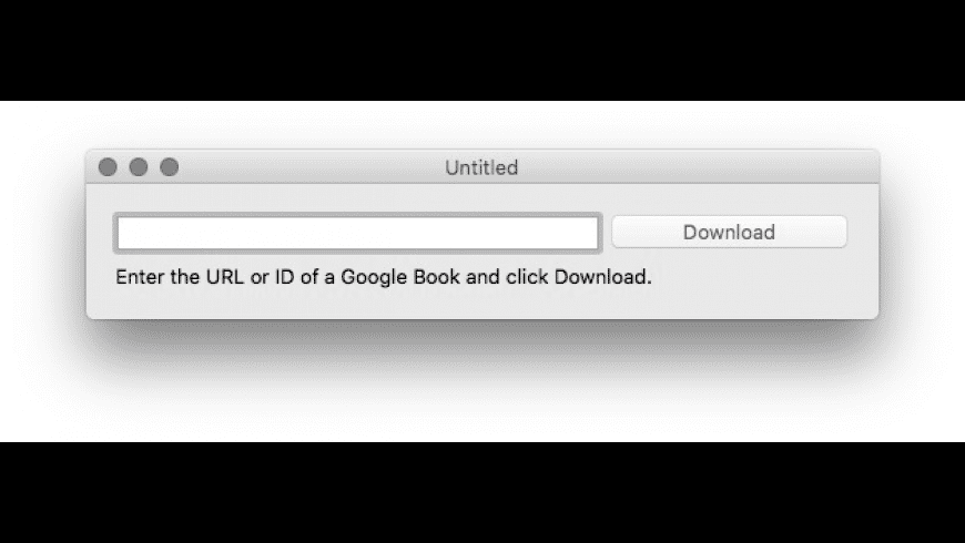 Google Book Downloader for Mac - review, screenshots