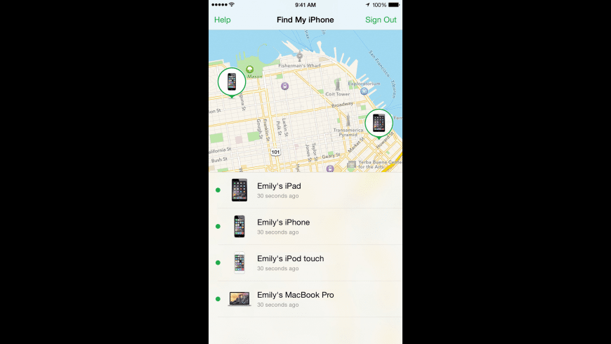 Find My iPhone for Mac - review, screenshots